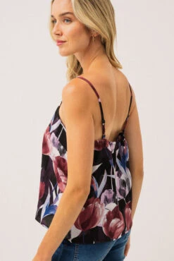 La Camisole Fleurie à Fines Bretelles -Mode Femme Homme product 015A02301 145 3