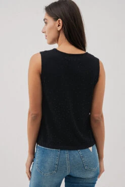 La Camisole Noire Avec Strass -Mode Femme Homme product 015A02503 172 3 509be501 7685 49e7 aca1 c77a006d6925