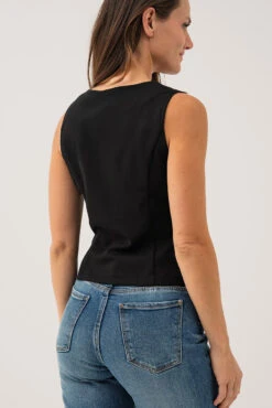 La Veste Sans Manches Avec 3 Boucles -Mode Femme Homme product 015A03701 172 2