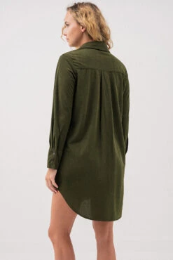 La Robe Chemisier En Velours Côtelé -Mode Femme Homme product 015A07211 260 5