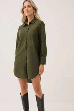 La Robe Chemisier En Velours Côtelé -Mode Femme Homme product 015A07211 260 b1719bd8 641b 4500 90d0 0b31c5605ba8