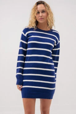 La Robe Rayée En Tricot 11 La Robe Rayée En Tricot -Mode Femme Homme product 015A07213 656