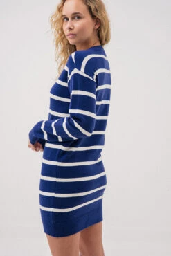 La Robe Rayée En Tricot 13 La Robe Rayée En Tricot -Mode Femme Homme product 015A07213 656 3