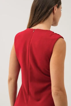 La Robe Avec Fronces à L'épaule Et à La Taille 13 La Robe Avec Fronces à L'épaule Et à La Taille -Mode Femme Homme product 015A07402 221 2