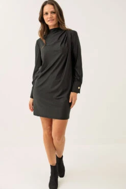 La Robe Drapée à Manches Longues -Mode Femme Homme product 015A07403 172