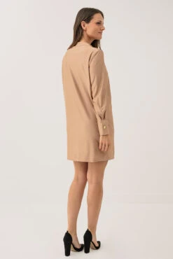 La Robe Drapée à Manches Longues -Mode Femme Homme product 015A07403 237 3