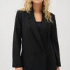 Le Blazer Classique Ample Noir