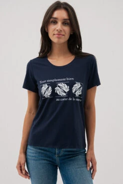 Le T-shirt Droit Imprimé -Mode Femme Homme product 015A13514 142