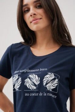 Le T-shirt Droit Imprimé -Mode Femme Homme product 015A13514 142 3