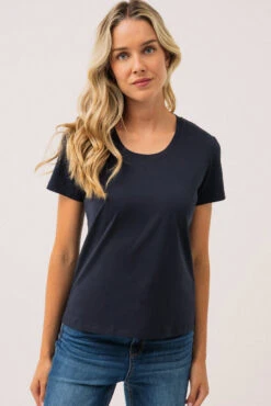 Le T-shirt Basique à Manches Courtes -Mode Femme Homme product 015A13603 142