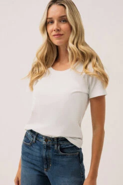 Le T-shirt Basique à Manches Courtes -Mode Femme Homme product 015A13603 21 3