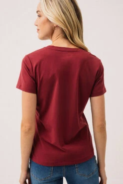 Le T-shirt Basique à Manches Courtes -Mode Femme Homme product 015A13603 36 3