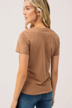 Le T-shirt Basique à Manches Courtes -Mode Femme Homme product 015A13603 56 3