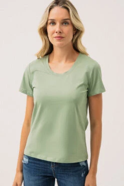 Le T-shirt Basique à Manches Courtes -Mode Femme Homme product 015A13603 83