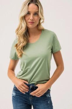 Le T-shirt Basique à Manches Courtes -Mode Femme Homme product 015A13603 83 2