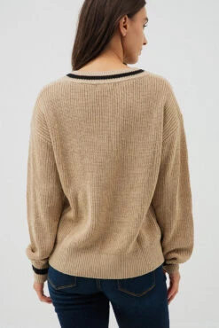 Le Chandail En Tricot Camel Et Noir -Mode Femme Homme product 015A14217 13 3 f32ab6d9 5fd0 48d9 85ca c6016d6d7899