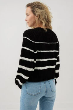 Le Chandail En Tricot Ligné -Mode Femme Homme product 015A14221 172 3