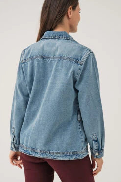 La Veste En Denim Bleu 8 La Veste En Denim Bleu -Mode Femme Homme product 015A15801 235 4