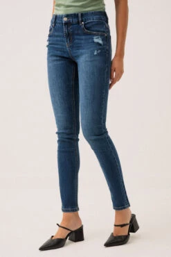 Le Jeans étroit Avec Usure Aux Poches | Modèle Sophia -Mode Femme Homme product 015A16303 022 2