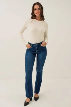 Le Jeans évasé Bleu | Modèle Estelle -Mode Femme Homme product 015A16807 022 5