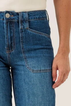 Le Jeans Bleu Avec Poches Appliquées | Modèle Béa 8 Le Jeans Bleu Avec Poches Appliquées | Modèle Béa -Mode Femme Homme product 015A16905 26 3