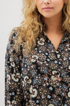 La Blouse à Motif Fleuri Inspiré Paisley -Mode Femme Homme product 015A17206 9 4