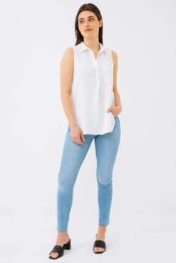 La Camisole Chemisier Fluide -Mode Femme Homme product 015P02507 113 5