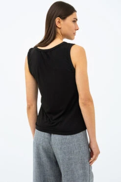 La Camisole Unie Fluide Col En V -Mode Femme Homme product 015P02543 172 3