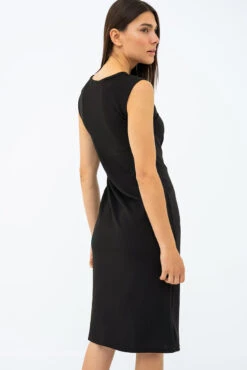 La Robe Midi Nœud à La Taille -Mode Femme Homme product 015P07224 172 4