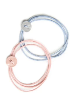 Élastiques à Cheveux Avec Boutons