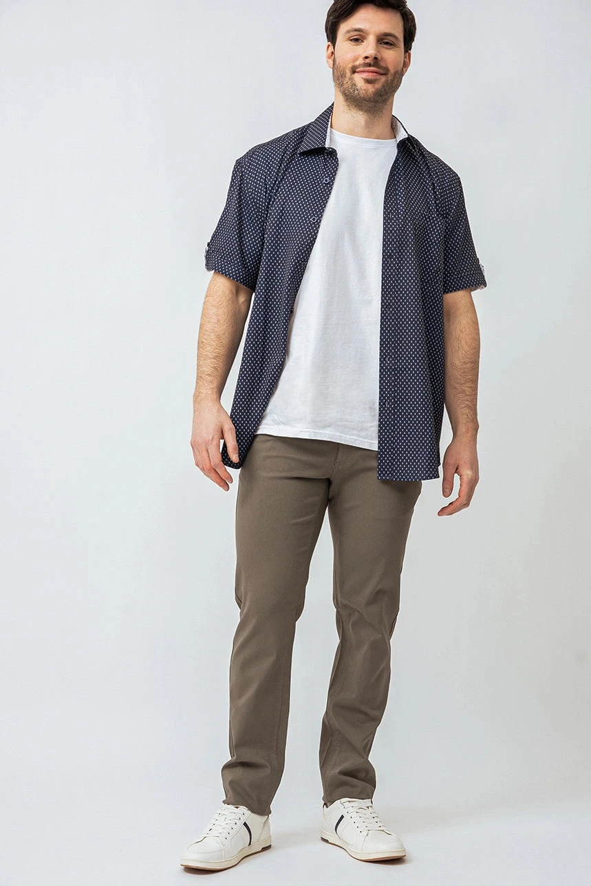 La Chemise Imprimée Ancres De Bateaux 6 La Chemise Imprimée Ancres De Bateaux – Image 6