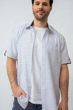 La Chemise Imprimée Petites Fleurs