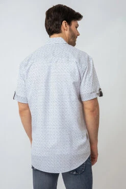 La Chemise Imprimée Petites Fleurs -Mode Femme Homme product 045P54M14 21 4