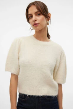 Vero Moda Le Chandail En Tricot à Manches Courtes