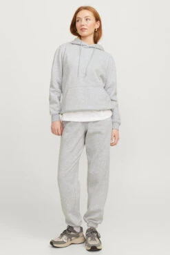 JJXX Le Chandail à Capuche Gris -Mode Femme Homme product 12223961 445 6