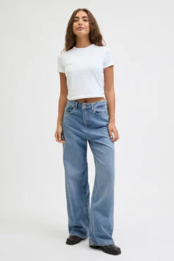 JJXX Le Jean Bleu Modèle Tokyo Wide -Mode Femme Homme product 12225887 015 8