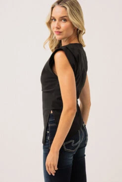 JJXX La Blouse Noire Sans Manche 11 JJXX La Blouse Noire Sans Manche -Mode Femme Homme product 12285018 172 5