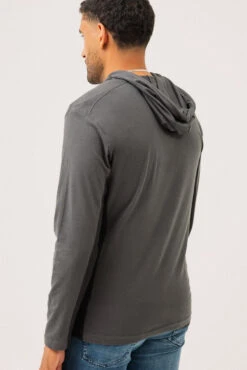 Le Chandail Charcoal à Capuche Imprimé -Mode Femme Homme product 143728 273 3