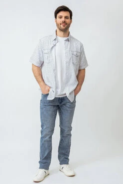 Le Jeans Droit Délavé | Modèle Baru -Mode Femme Homme product 146461 023