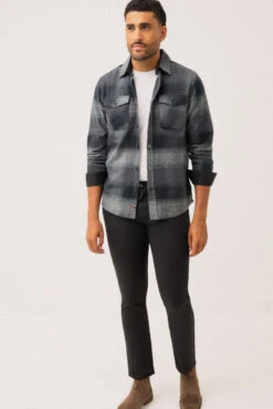 La Chemise En Flanelle Légère Motif à Carreaux Par Projek Raw -Mode Femme Homme product 147245 273 4