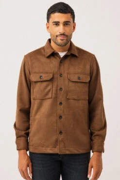 La Surchemise En Tissu Effet Suède Par Projek Raw