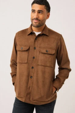 La Surchemise En Tissu Effet Suède Par Projek Raw -Mode Femme Homme product 147259 017 3