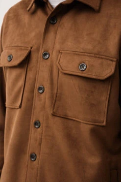 La Surchemise En Tissu Effet Suède Par Projek Raw -Mode Femme Homme product 147259 017 4