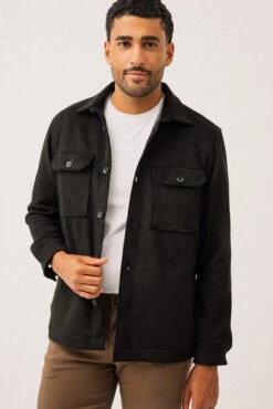 La Surchemise En Tissu Effet Suède Par Projek Raw -Mode Femme Homme product 147259 172 2