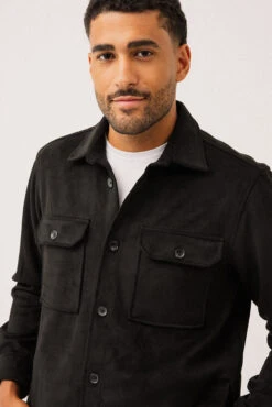 La Surchemise En Tissu Effet Suède Par Projek Raw -Mode Femme Homme product 147259 172 3