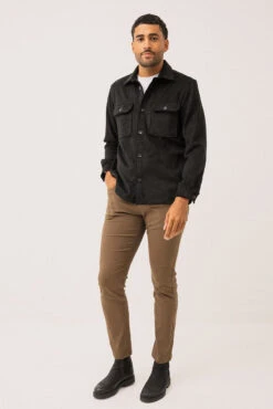 La Surchemise En Tissu Effet Suède Par Projek Raw -Mode Femme Homme product 147259 172 5