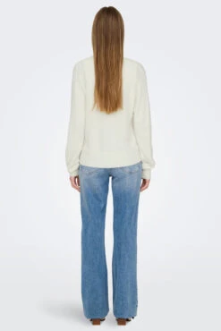 ONLY Le Cardigan En Tricot Pelucheux Avec Boutons En Bijou -Mode Femme Homme product 15259564 113 4