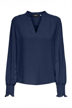 ONLY La Blouse En Crêpe Avec Col En V 24 ONLY La Blouse En Crêpe Avec Col En V -Mode Femme Homme product 15284309 142 3