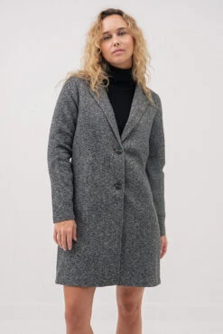 Le Manteau En Tissu Léger Moucheté Par ONLY 10 Le Manteau En Tissu Léger Moucheté Par ONLY -Mode Femme Homme product 15321862 95