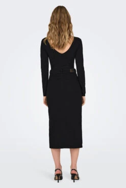 ONLY La Jupe Noire En Denim Midi -Mode Femme Homme product 15324365 172 3